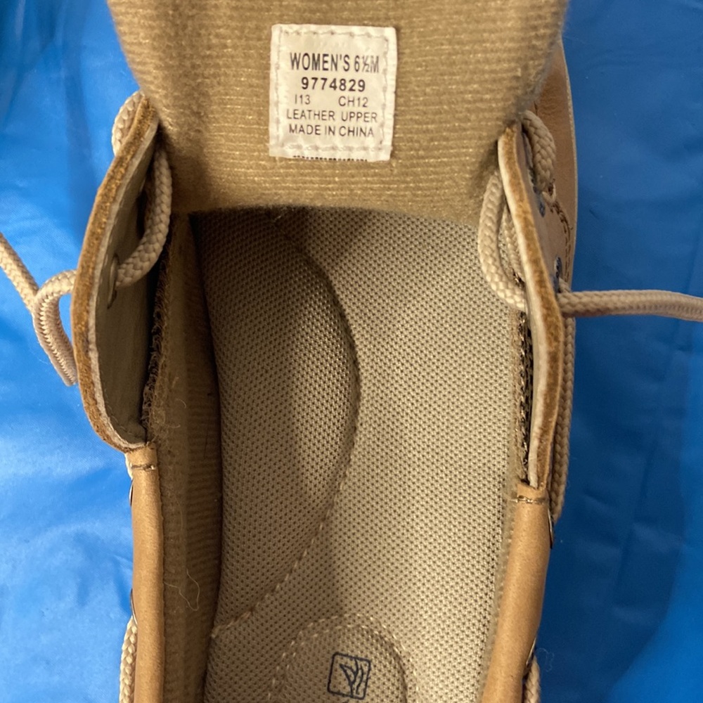 Sperry Top Siders tan/brown size 6.5 - Picture 6 of 8